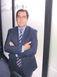 El director técnico del Consorcio, Dionisio González, durante la entrevista.