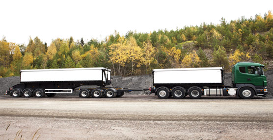 Vehículo de Scania que operará para la industria minera.