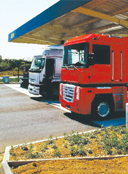 Los transportistas beneficiarios del gasóleo profesional deben  declarar a la AT los kilómetros realizados 
