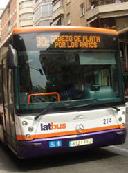 Bus de la empresa Latbus.