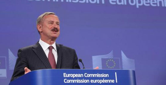 El comisario de Transportes de la Comisión Europea, Siim Kallas.