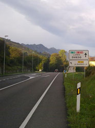 Carretera de Asturias.