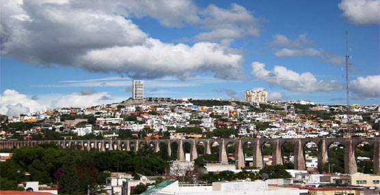 La capital del estado mexicano de Querétaro, Santiago de Querétaro.