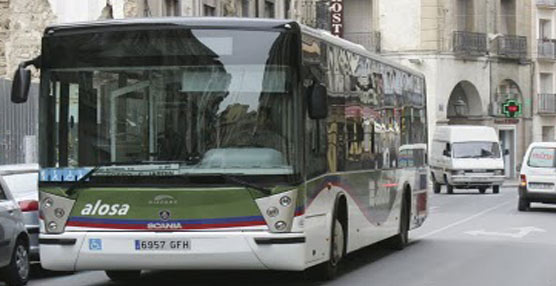 Autobús urbano de la ciudad de Huesca.
