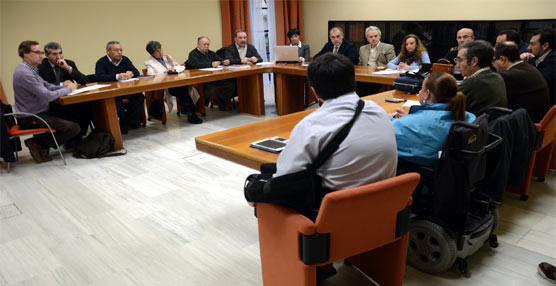 Una imagen de la última sesión de la Mesa de Movilidad del Ayuntamiento de Jerez.