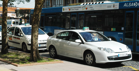 Taxis en Torrelavega.
