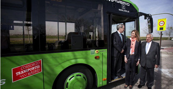 Un híbrido de Volvo será el primer autobús que utilice esta tecnología en la flota urbana de Móstoles
