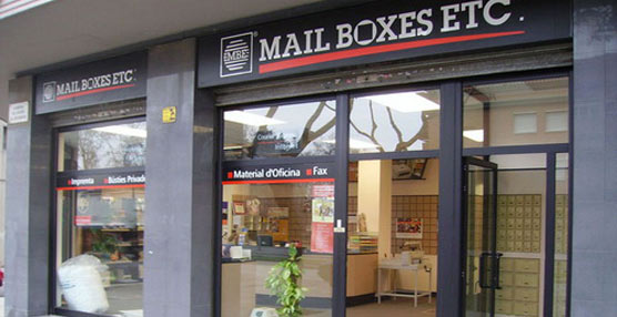 Una oficina de Mail Boxes Etc.