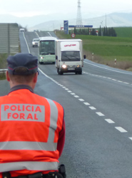 El Gobierno de la Comunidad Foral de Navarra aprueba el Plan de inspección de transportes  para  2013