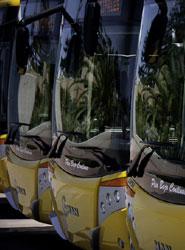 Las empresas de autobuses aplican la subida anual del 2,45% al billete de autobús interurbano.