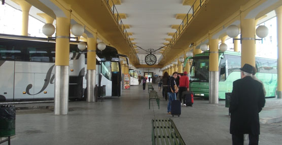 Estación de Autobuses Prado San Sebastián de Sevilla.