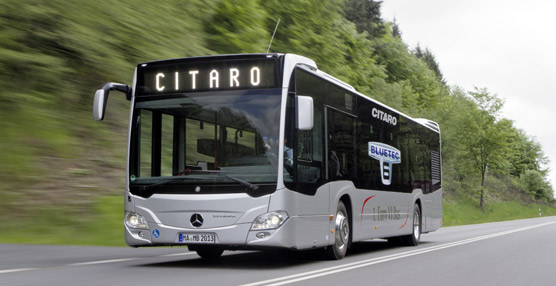 Imagen de uno de los 350 Citaro que Daimler ya ha puesto en la circulación