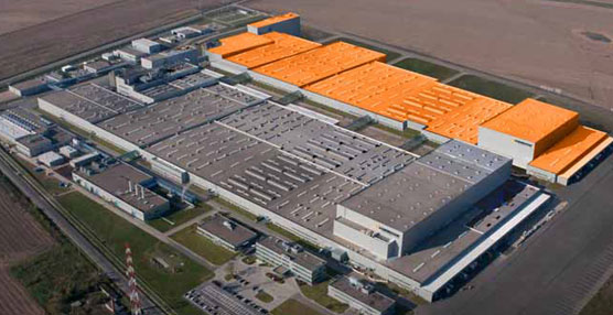 Fábrica europea de Hankook en Hungría.