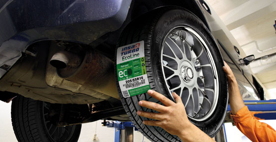 Insa Turbo presenta la nueva Ecoetiqueta que llevarán sus neumáticos reciclados