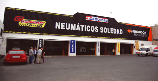 Un taller de Neumáticos Soledad.