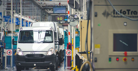 En la planta de Iveco en Valladolid trabajan 1047 personas que producen el modelo Daily en versiones furgón y chasis cabina.