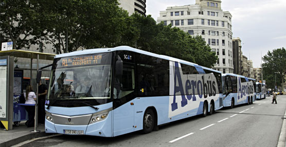 Aerobus recibe la certificación UNE-EN-13816:2003 para sus conexiones entre Barcelona y el aeropuerto