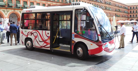 El autobús elegido para esta línea es el Zeus M200E, un modelo de microbús urbano con capacidad para 22 pasajeros.
