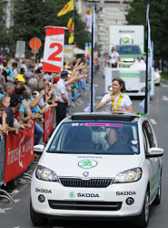 ŠKODA, patrocinador principal del Tour de Francia 2013.