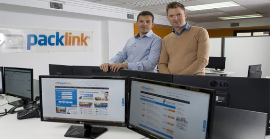 Los socios fundadores de Packlink, Javier Bravo y Ben Askew-Renaut.