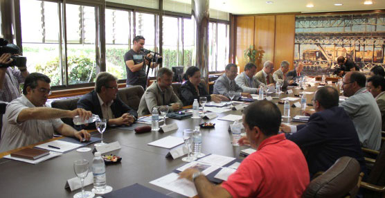 Reunión del Foro para el Transporte y la Logística de la provincia de Huelva.