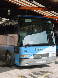 Autobús de Euskotren.