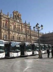 Buses en Salamanca.
