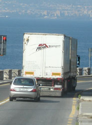 Transporte internacional por carretera.