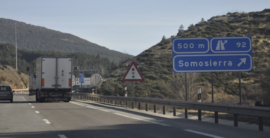 El tramo que será rehabilitado es el que se sitúa entre las localidades de Buitrago de Lozoya y Robregordo.