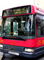 Autobús de Tussam.