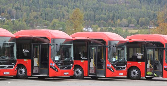 Noruega compra 17 autobuses híbridos de Volvo