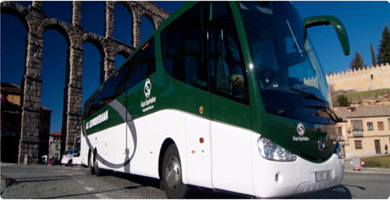 Autobus de La Sepulvedana en Segovia