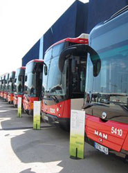 La nueva red de autobús de Barcelona se extenderá en Sant Adrià de Besòs y Badalona en noviembre
