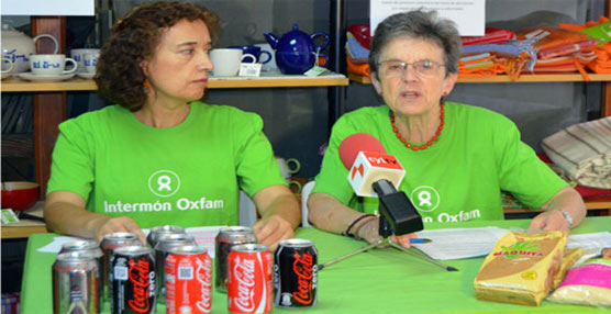 Campaña de Intermón Oxfam.