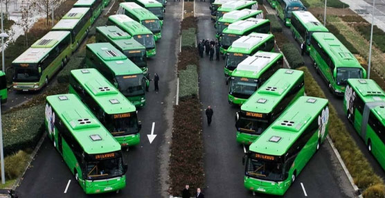 Autobuses interurbanos de Madrid.