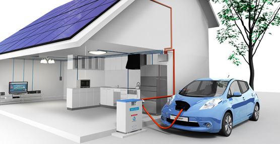 'Vehicle to Home' de Nissan ofrece una integración inteligente de los vehículos eléctricos y de la energía en el  hogar