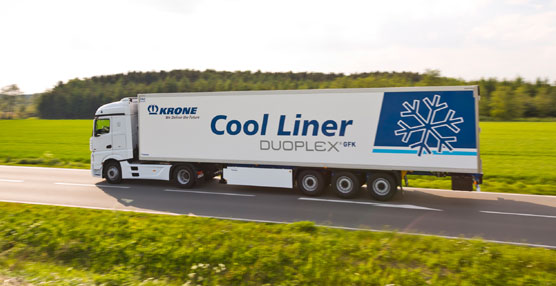 El Krone Cool Liner es galardonado con el 'Premio europeo de transporte para la Sostenibilidad 2014' en la categoría de 'vehículo frigorífico'.