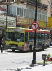 Autobús urbano de Fuengirola.