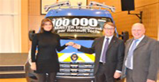 Renault Tech entrega su furgoneta ‘Master’ número 100.000 al grupo energético EDF en su planta francesa de Batilly