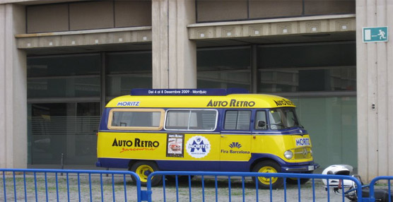 Autobús en Auto Retro Barcelona.