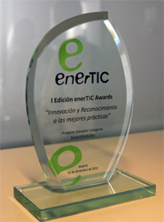 La EMT de Madrid recibe el premio &lsquo;EnerTic 2013&rsquo; por su proyecto &lsquo;EfiBus&rsquo;, basado en proporcionar informaci&oacute;n de consumo