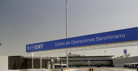 Centro de Operaciones de la EMT en Sanchinarro, Madrid.