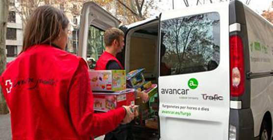 Creu Roja Joventut comienza la recogida de juguetes en Barcelona con Avancar