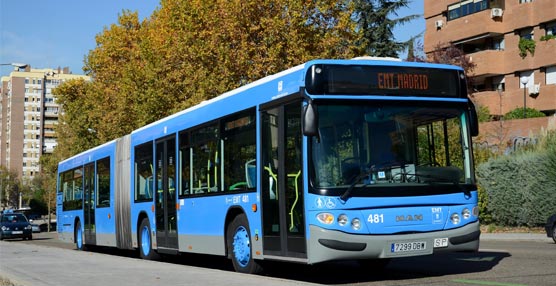 Autobús de la EMT de Madrid.