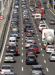 La densidad de tráfico aumenta el estrés de los conductores según el estudio.