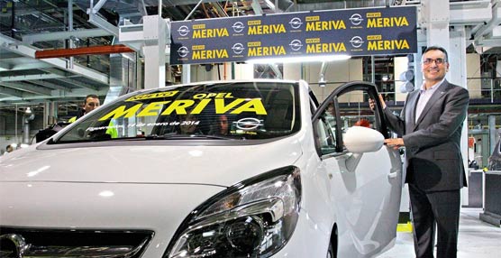 La planta de Opel en Figueruelas celebra la salida de la línea de producción del primer Nuevo Meriva