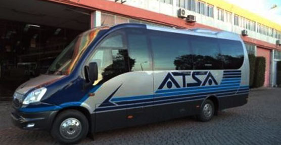 El vehículo entregado a la empresa ATSA.