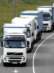 Las asociaciones de transportistas vascos piden que se les siga aplicando el sistema de módulos.