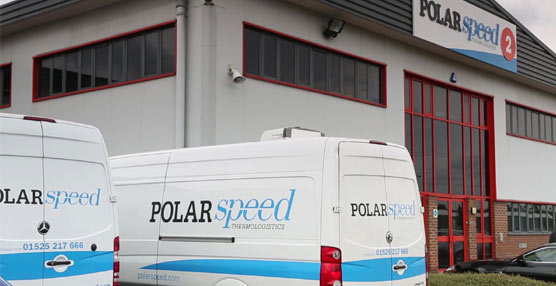 Polar Speed utiliza una flota de 118 vehículos de temperatura controlada.