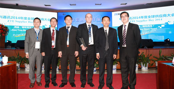 Ceva, galardonada por ZTE con el premio al mejor socio log&iacute;stico en China por sus servicios de gesti&oacute;n de la mercanc&iacute;a